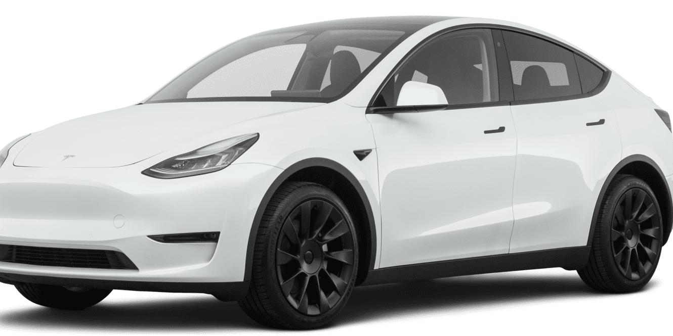 TESLA MODEL Y 2020 5YJYGDEE1LF032746 image